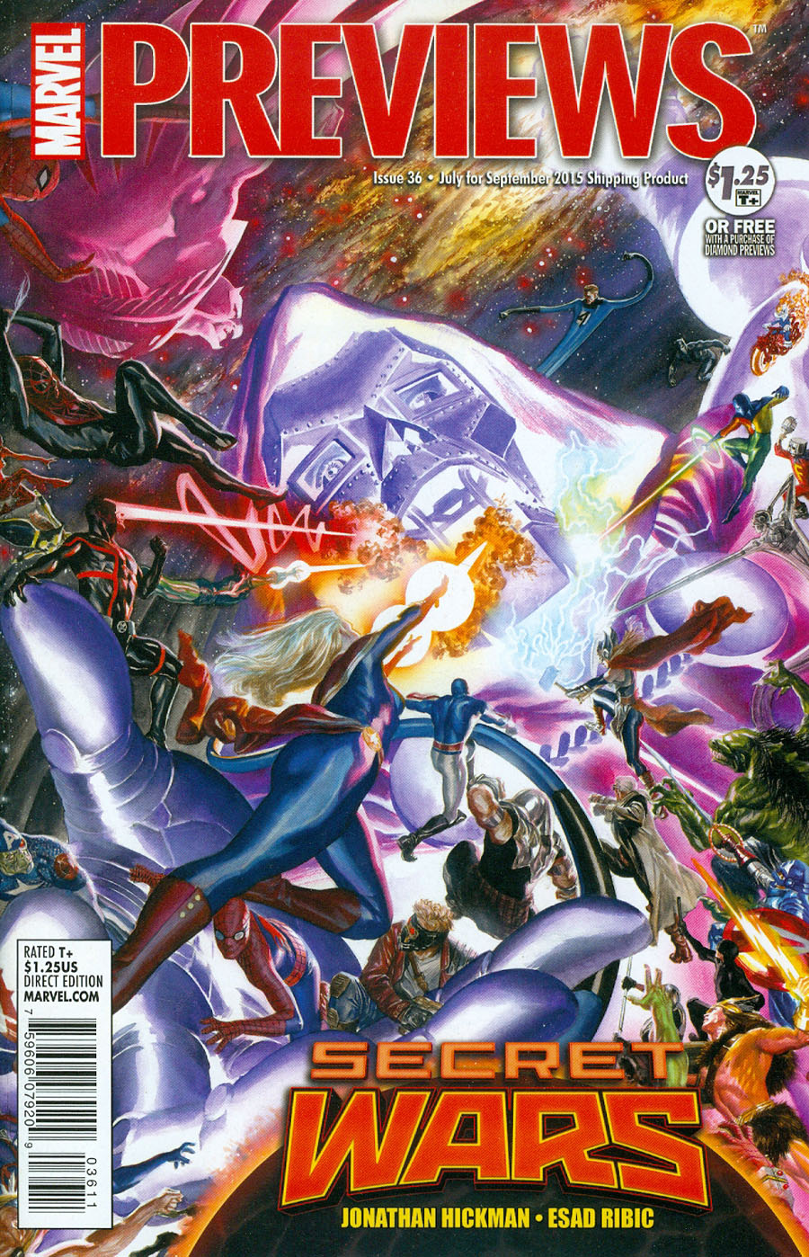 Marvel Previews Vol 2 #36 July 2015
