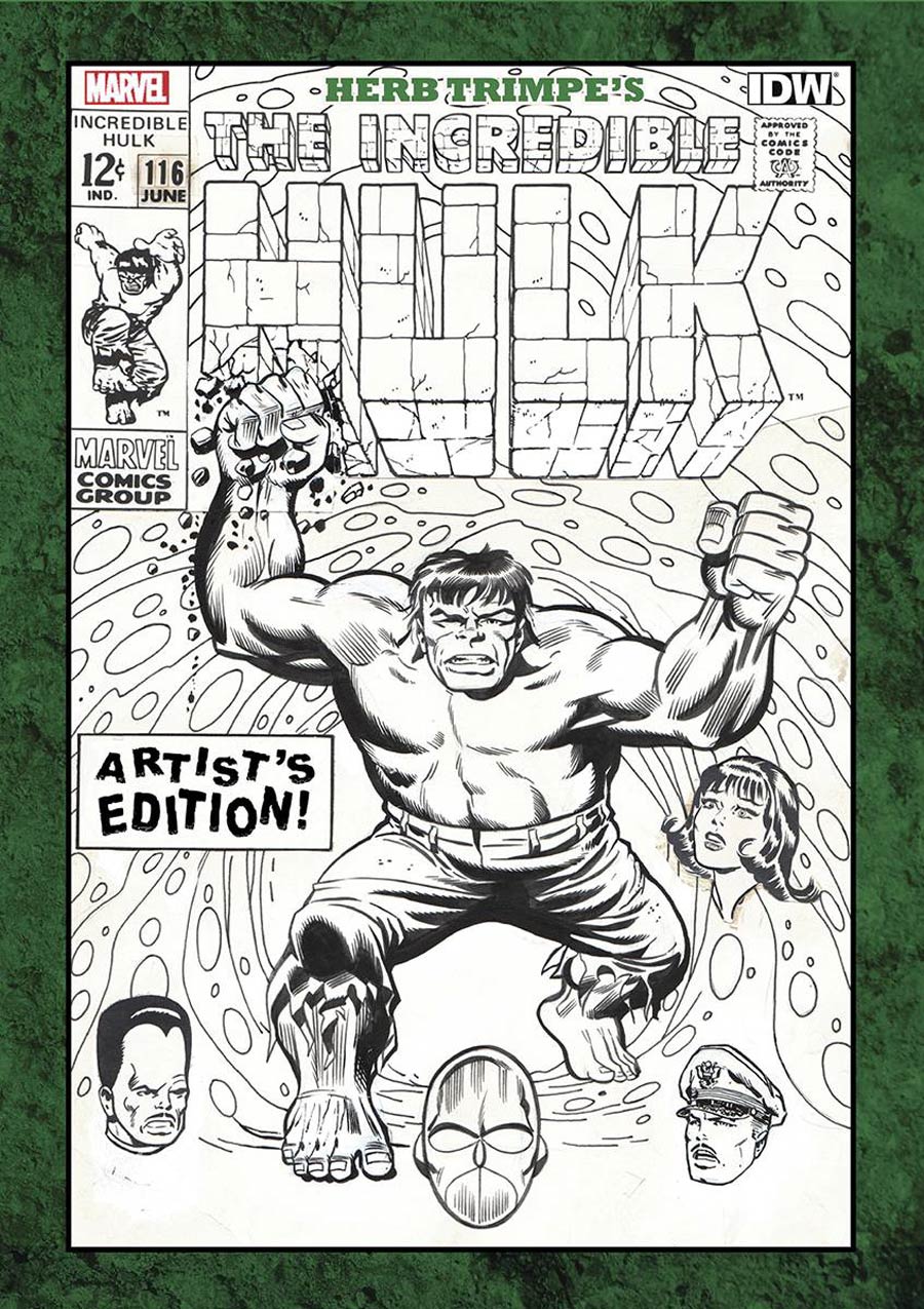 Herb Trimpes Incredible Hulk Artists Edition HC