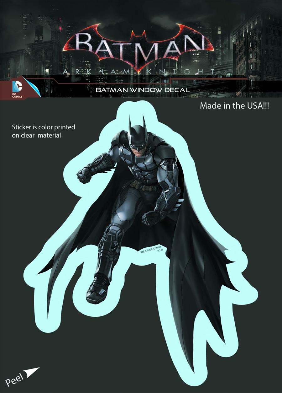 Batman Arkham Knight Vinyl Decal - Batman