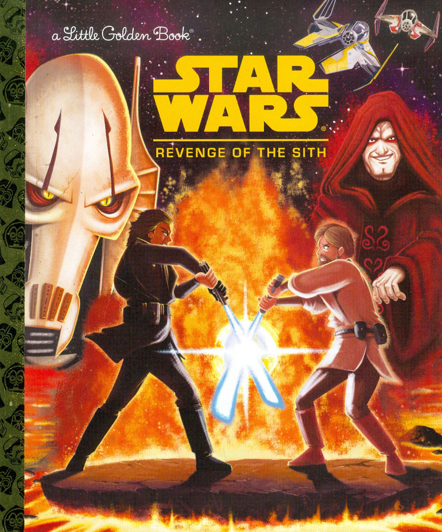 Star Wars Little Golden Book Episode III Revenge Of The Sith HC