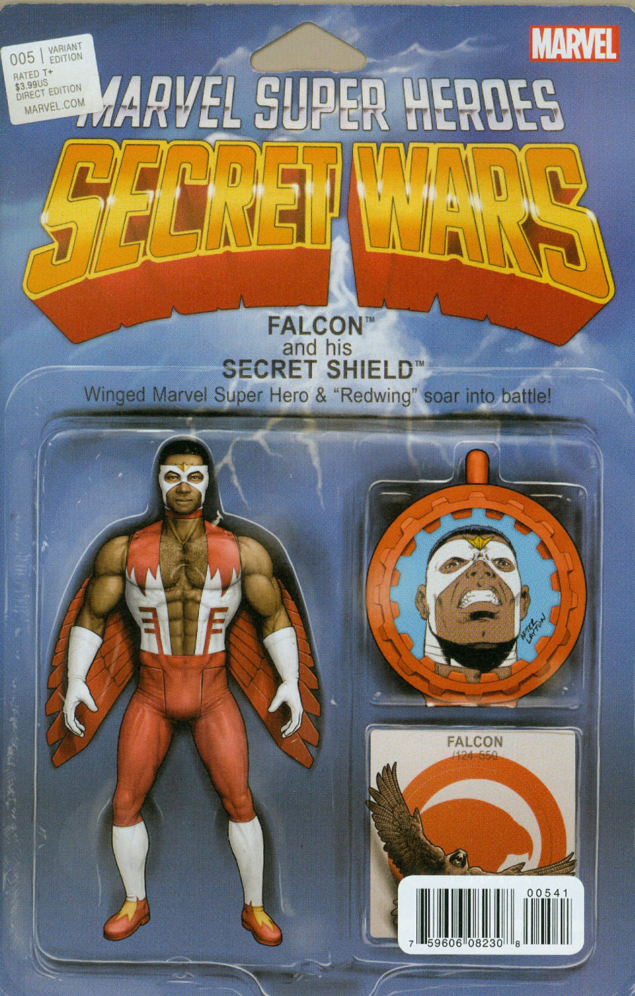 Secret Wars #5 Cover D Variant John Tyler Christopher Action Figure Cover