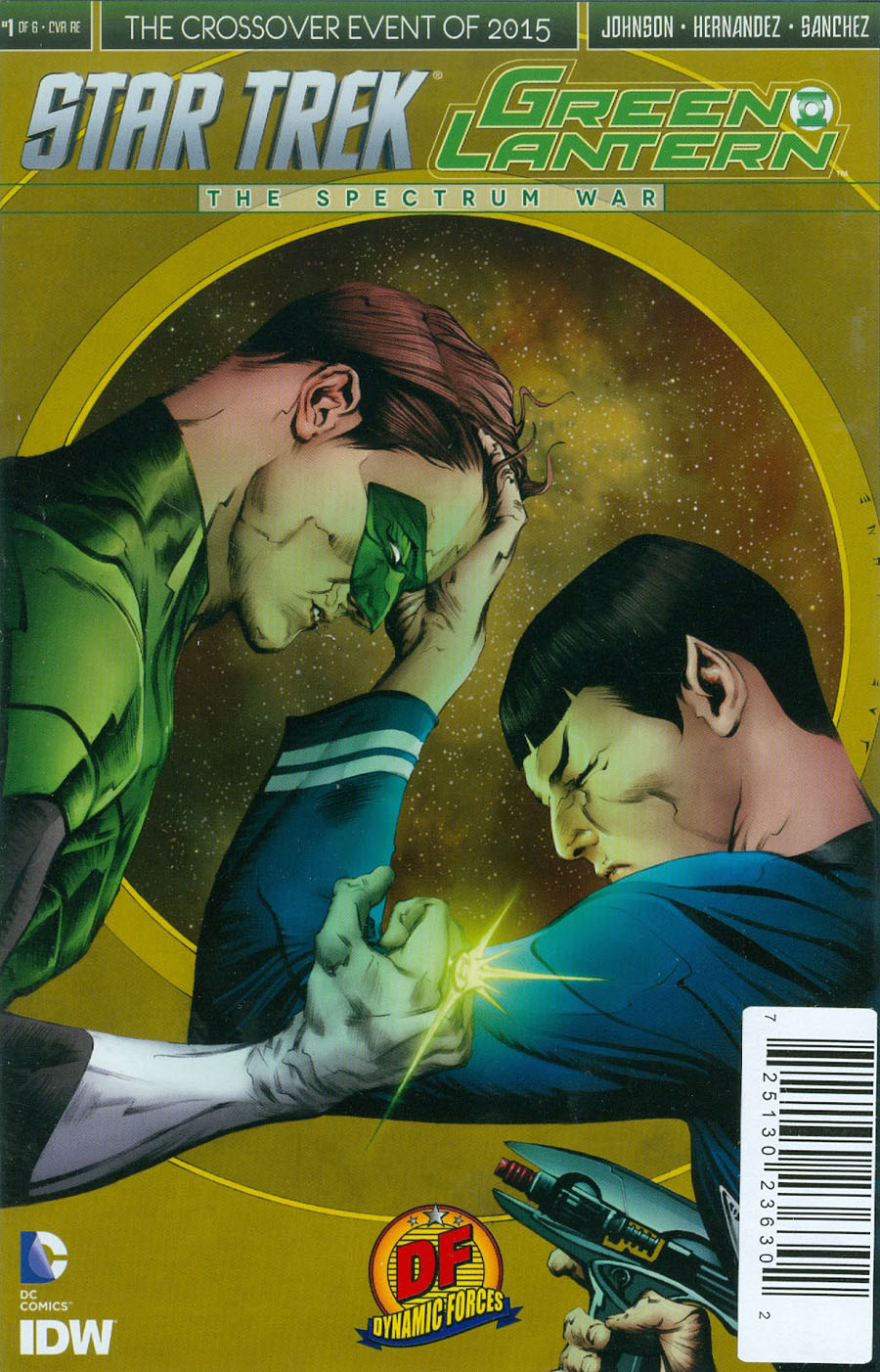 Star Trek Green Lantern #1 Cover F DF Exclusive Jae Lee Variant Cover