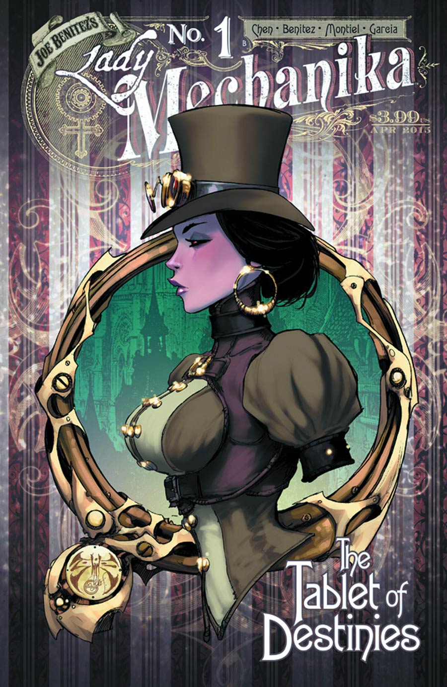 Lady Mechanika Tablet Of Destinies #1 Cover B Regular Joe Benitez & Peter Steigerwald Cover