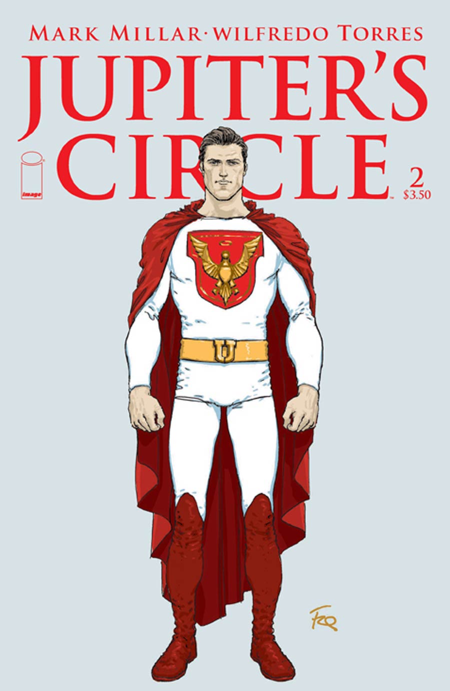 Jupiters Circle #2 Cover B Variant Frank Quitely Character Design Cover