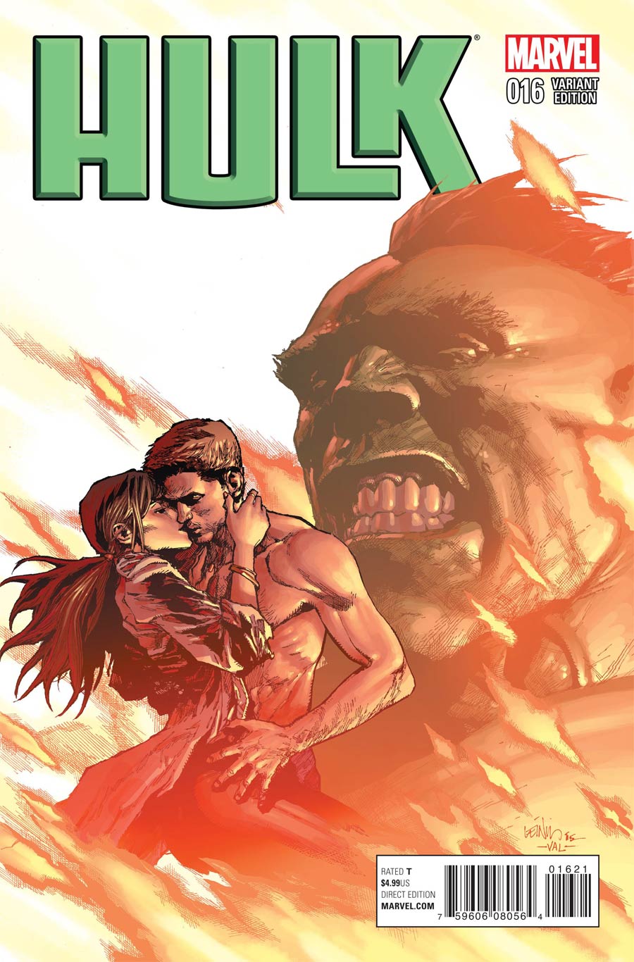 Hulk Vol 3 #16 Cover C Incentive Leinil Francis Yu Variant Cover