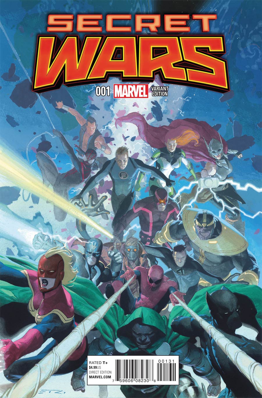 Secret Wars #1 Cover L Incentive Esad Ribic Promo Variant Cover