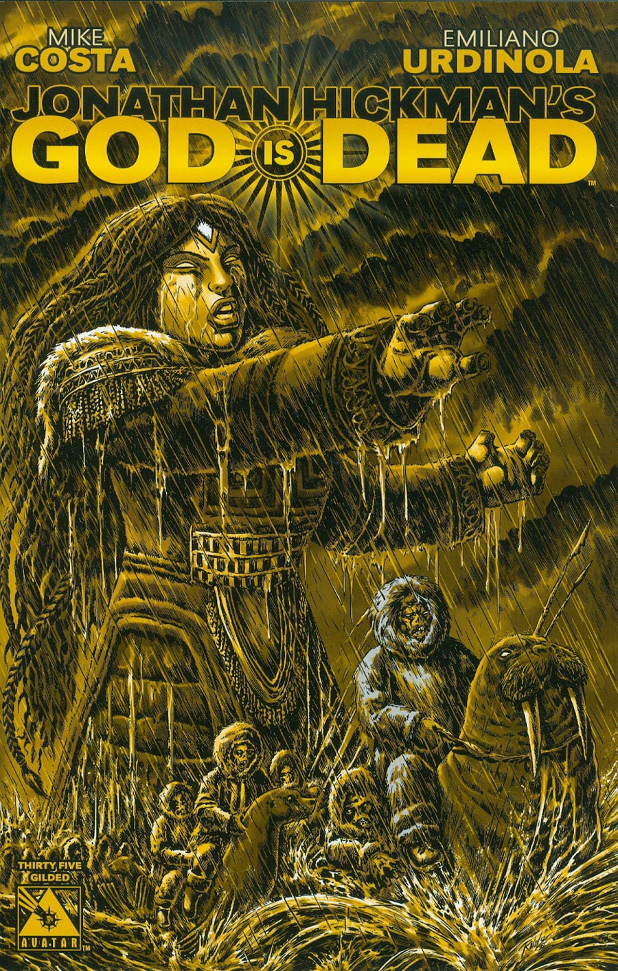 God Is Dead #35 Cover F Incentive Gilded Cover