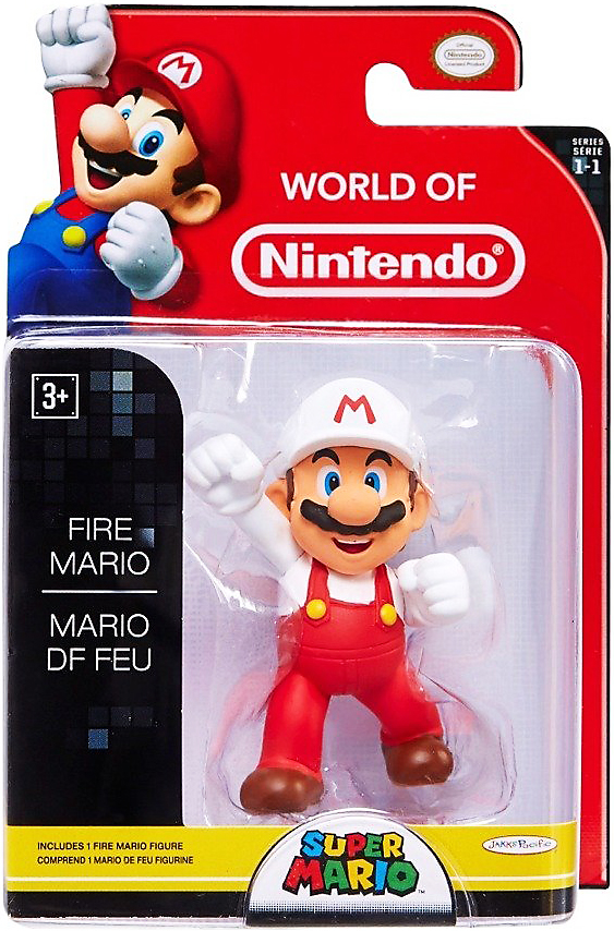 Nintendo 2.5-Inch Figure Wave 2 - Fire Mario