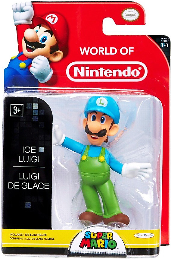 Nintendo 2.5-Inch Figure Wave 2 - Ice Luigi