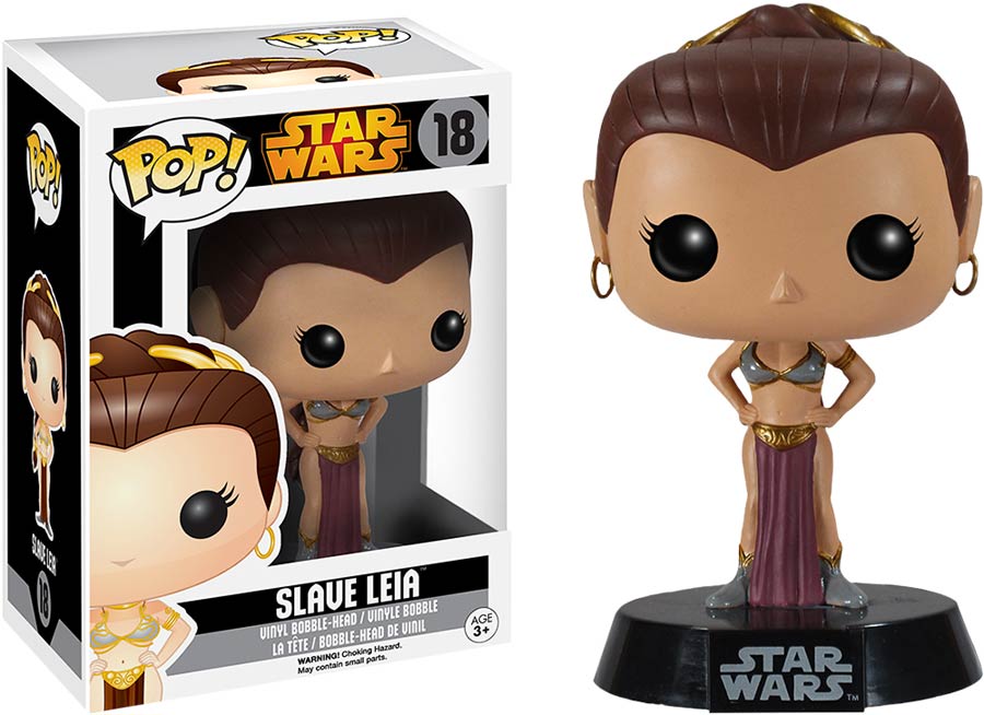 POP Star Wars 18 Slave Leia Vault Edition Vinyl Bobble Head