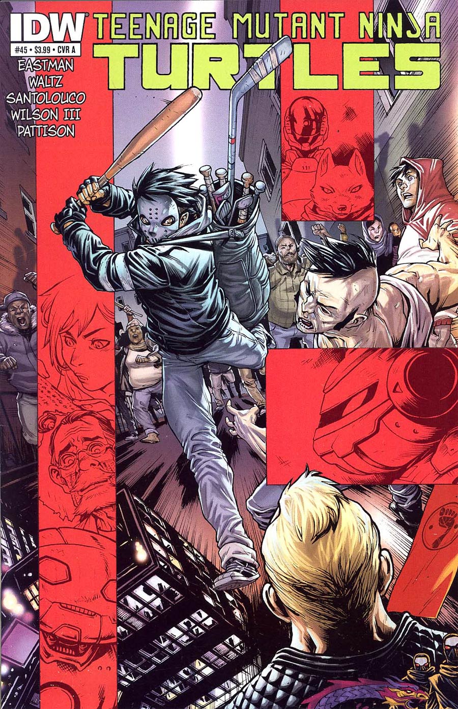 Teenage Mutant Ninja Turtles Vol 5 #45 Cover A 1st Ptg Regular Mateus Santolouco Cover