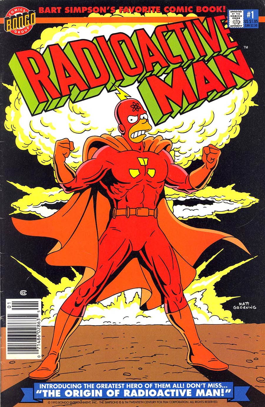 Radioactive Man #1 Cover C Newsstand Edition