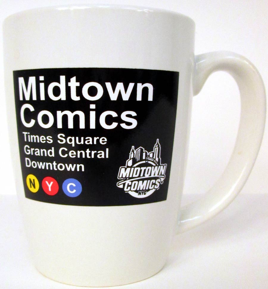 Midtown Comics 11-Ounce Mug - Subway Sign