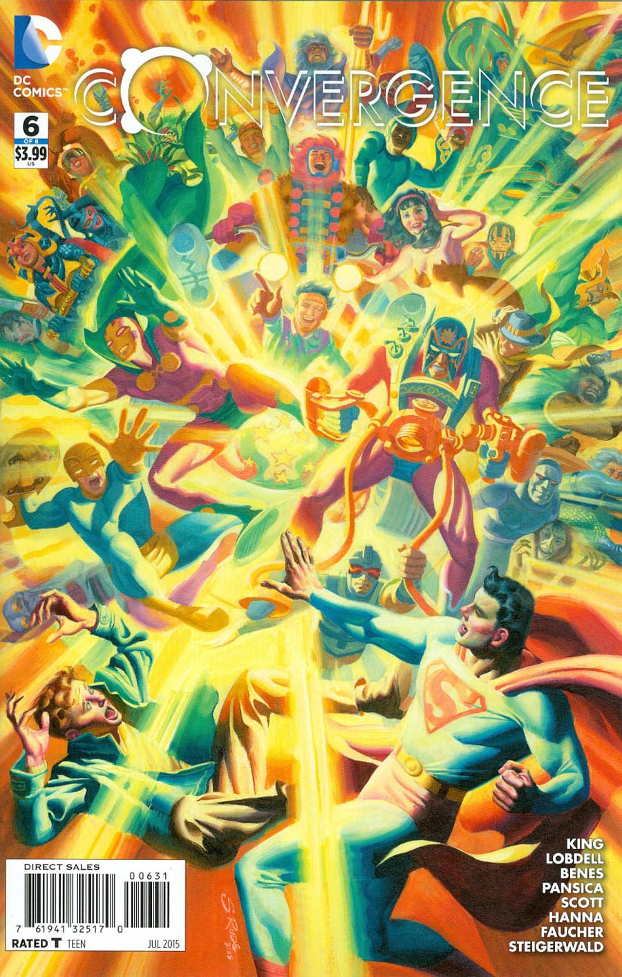 Convergence #6 Cover C Incentive Steve Rude Variant Cover