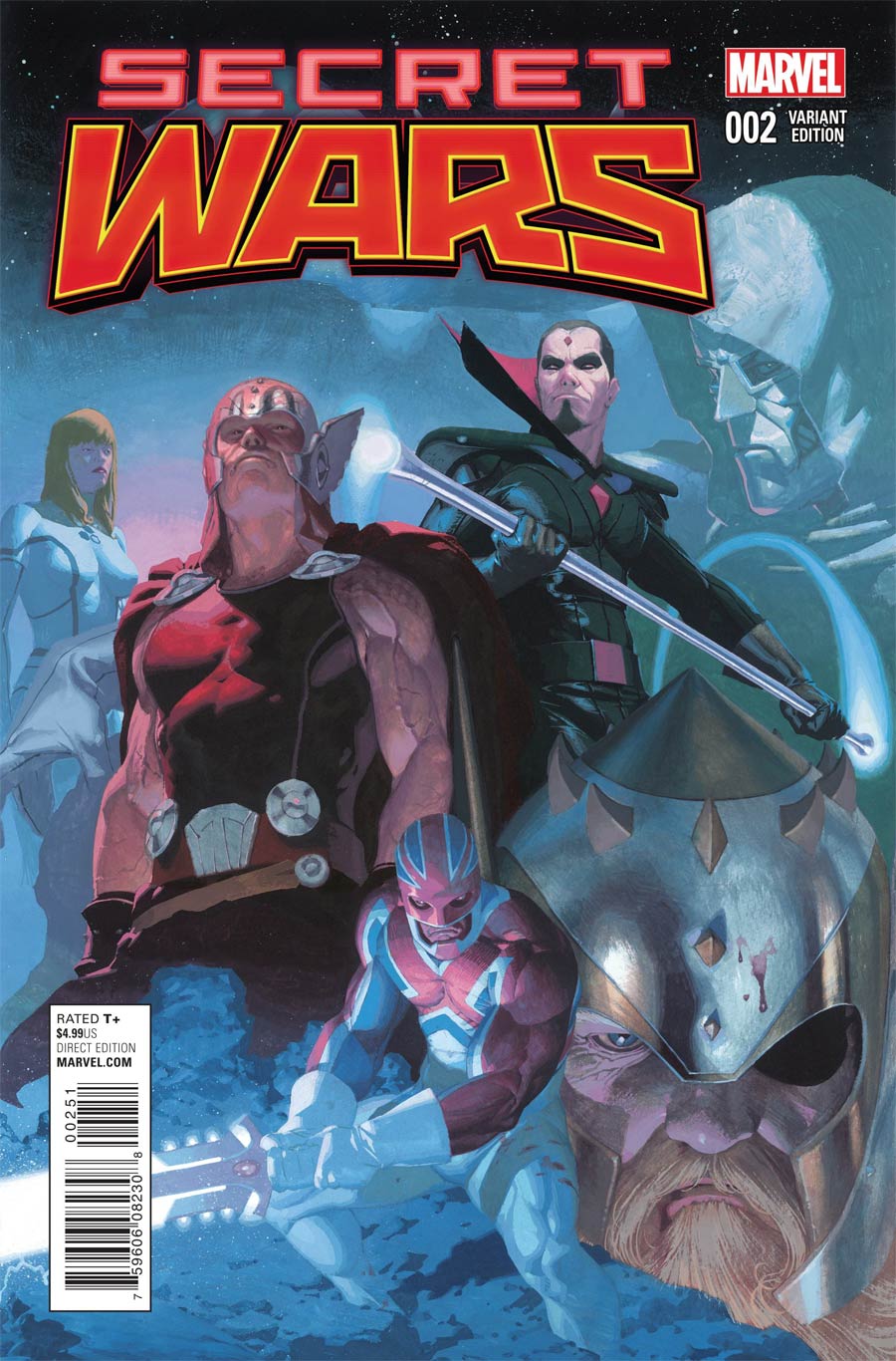 Secret Wars #2 Cover F Incentive Esad Ribic Variant Cover