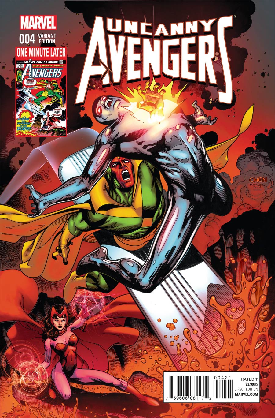 Uncanny Avengers Vol 2 #4 Cover C Incentive Avengers Variant Cover