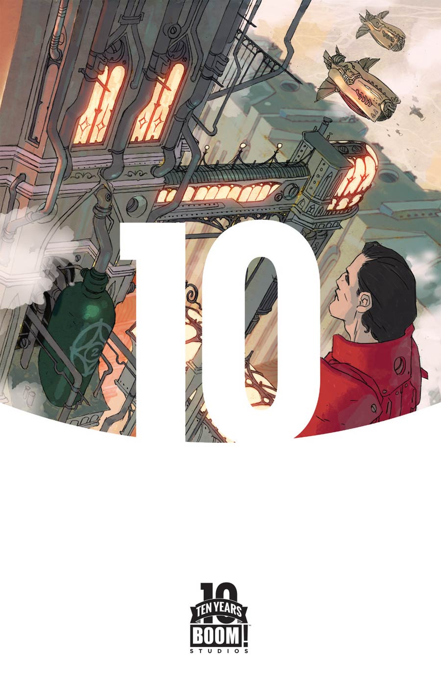 Lantern City #1 Cover D Incentive Ben Caldwell BOOM 10 Years Anniversary Virgin Variant Cover