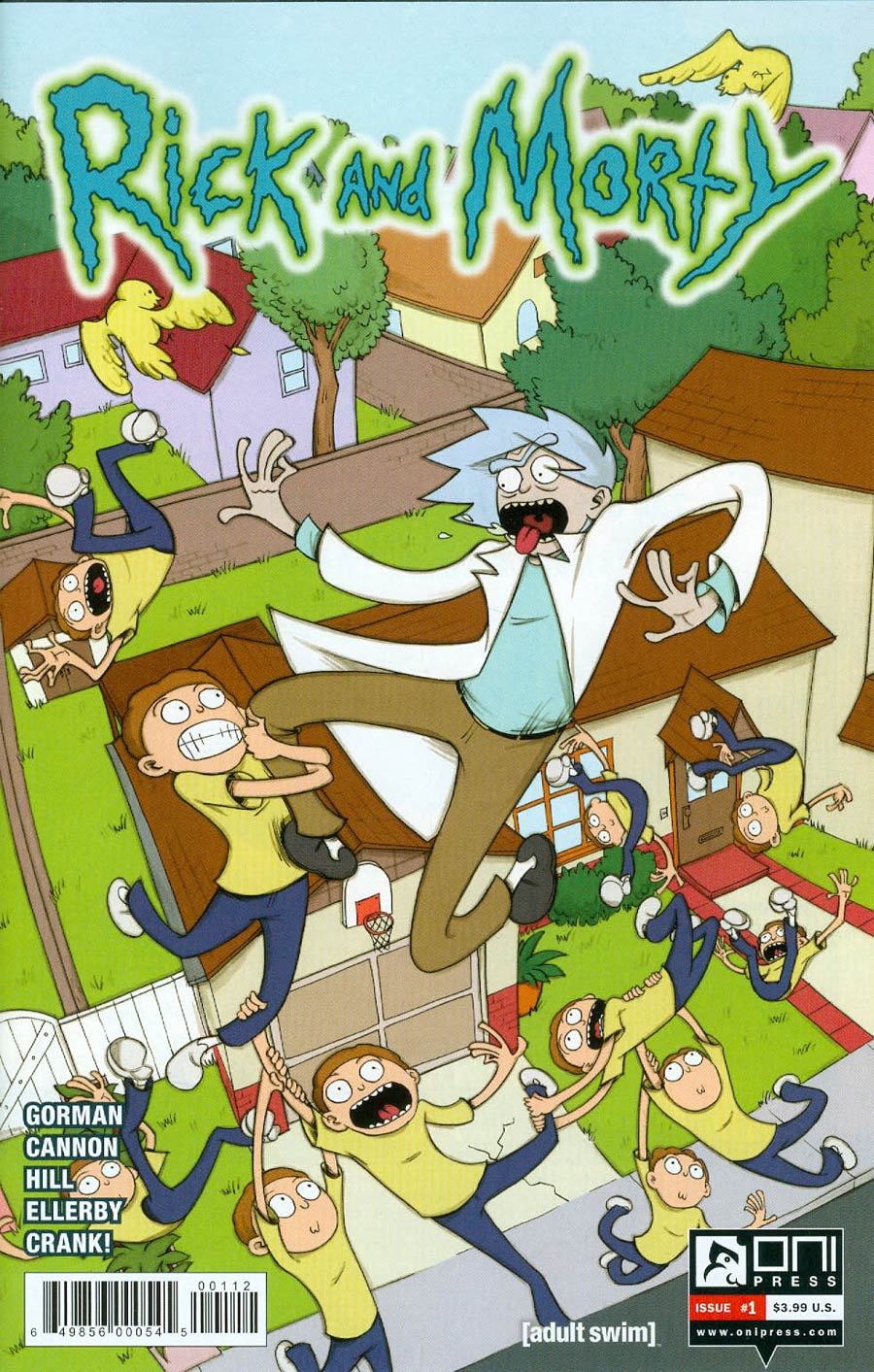 Rick And Morty #1 Cover E 2nd Ptg CJ Cannon Variant Cover