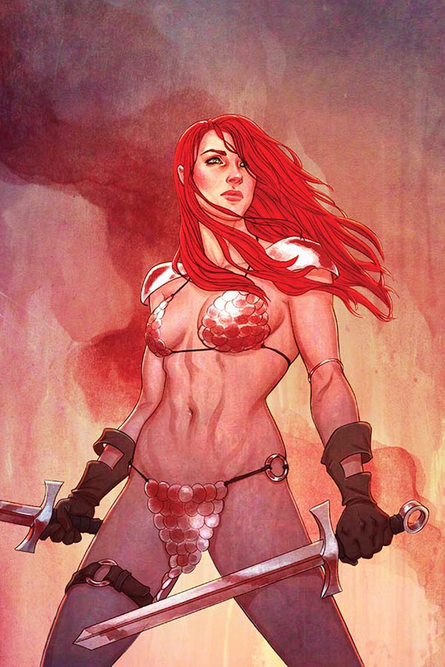 Red Sonja Vol 5 #16 Cover F High-End Jenny Frison Virgin Art Ultra-Limited Variant Cover (ONLY 50 COPIES IN EXISTENCE!)