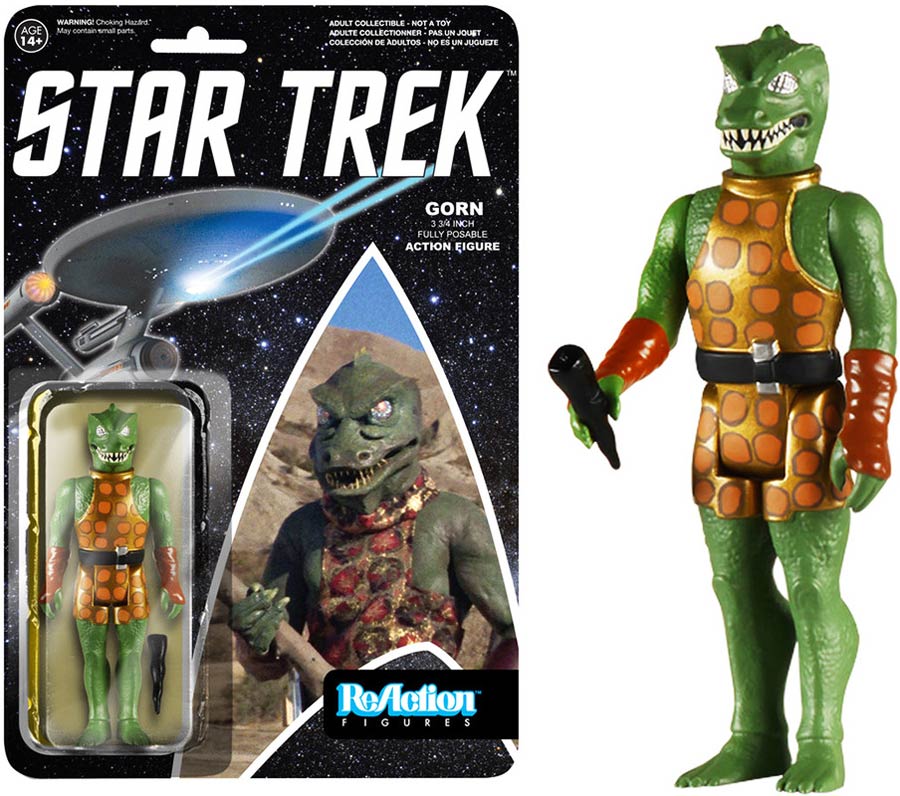 ReAction Star Trek Gorn 4-Inch Action Figure