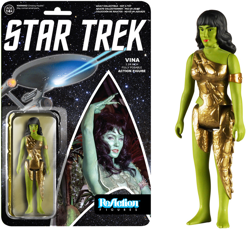 ReAction Star Trek Vina 4-Inch Action Figure