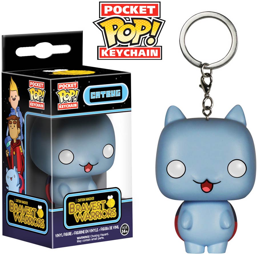 POP Bravest Warriors Catbug Vinyl Figure Pocket Keychain