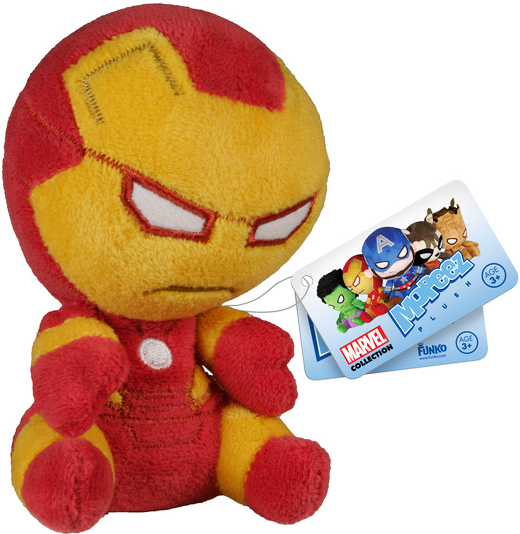 Mopeez Marvel Comics Iron Man Plushie