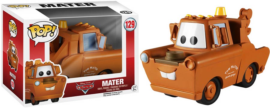 POP Disney 129 Cars Mater Vinyl Figure