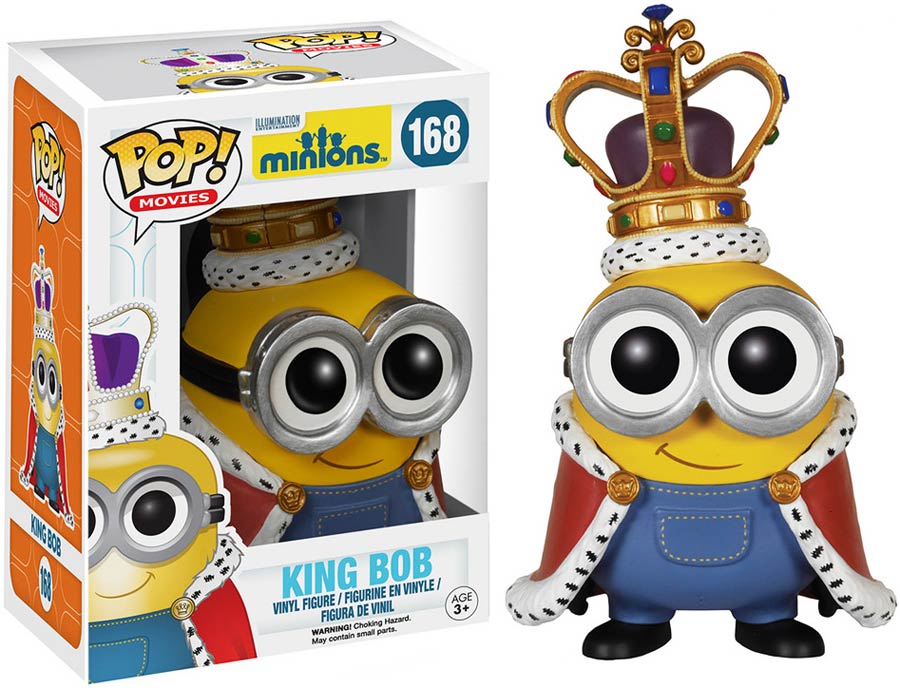 POP Movies 168 Minions Minion King Bob Vinyl Figure