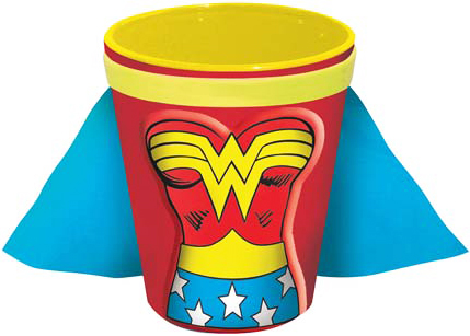 DC Comics Molded Caped Ceramic Shot Glass - Wonder Woman