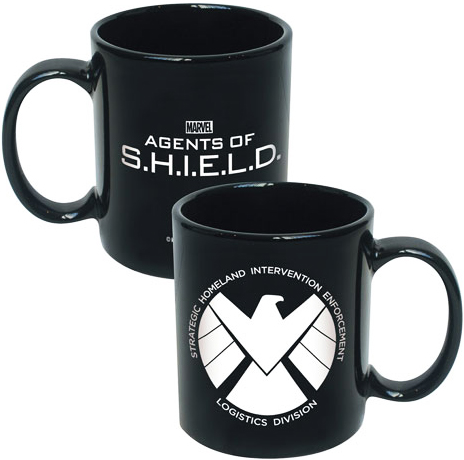 Marvel Comics 20-Ounce Ceramic Mug Agents Of SHIELD Logo