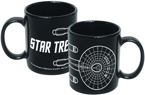 Star Trek 20-Ounce Ceramic Mug Enterprise Line Art