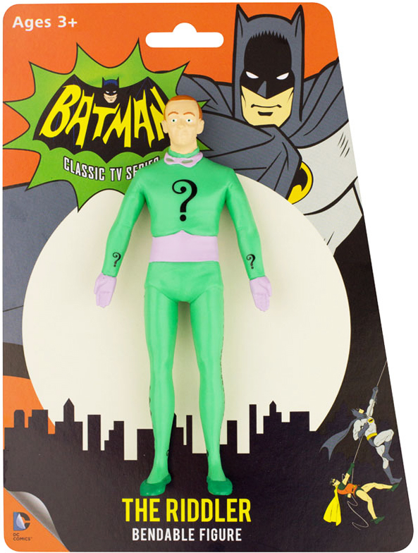 DC Comics 5.5-Inch Bendable Figure - The Riddler Classic TV Series