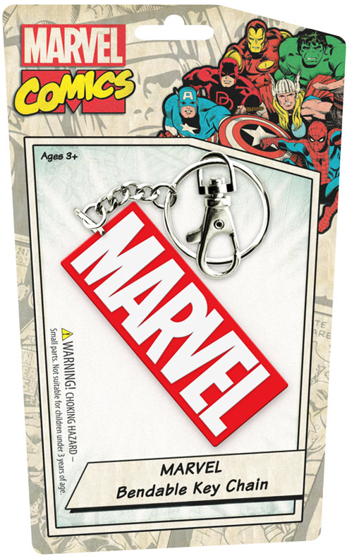 Marvel Comics 3-Inch Bendable Keychain - Brick