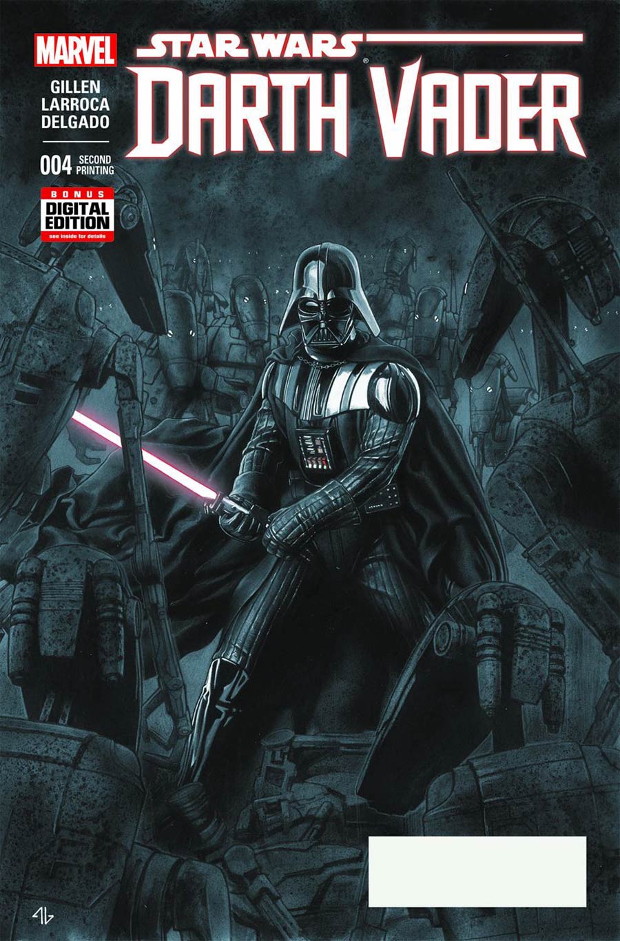 Darth Vader #4 Cover C 2nd Ptg Adi Granov Variant Cover