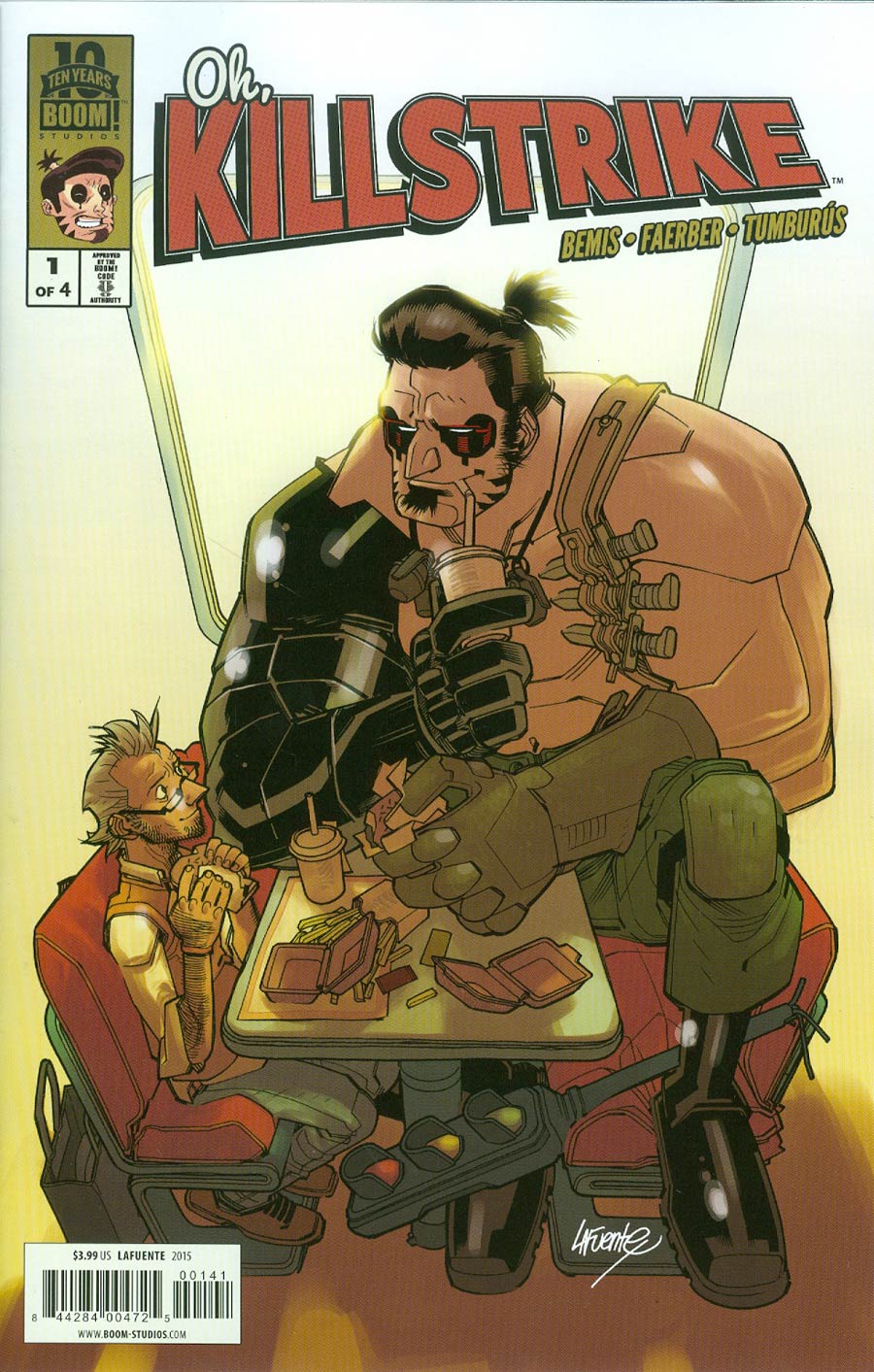 Oh Killstrike #1 Cover B Variant David Lafuente Cover