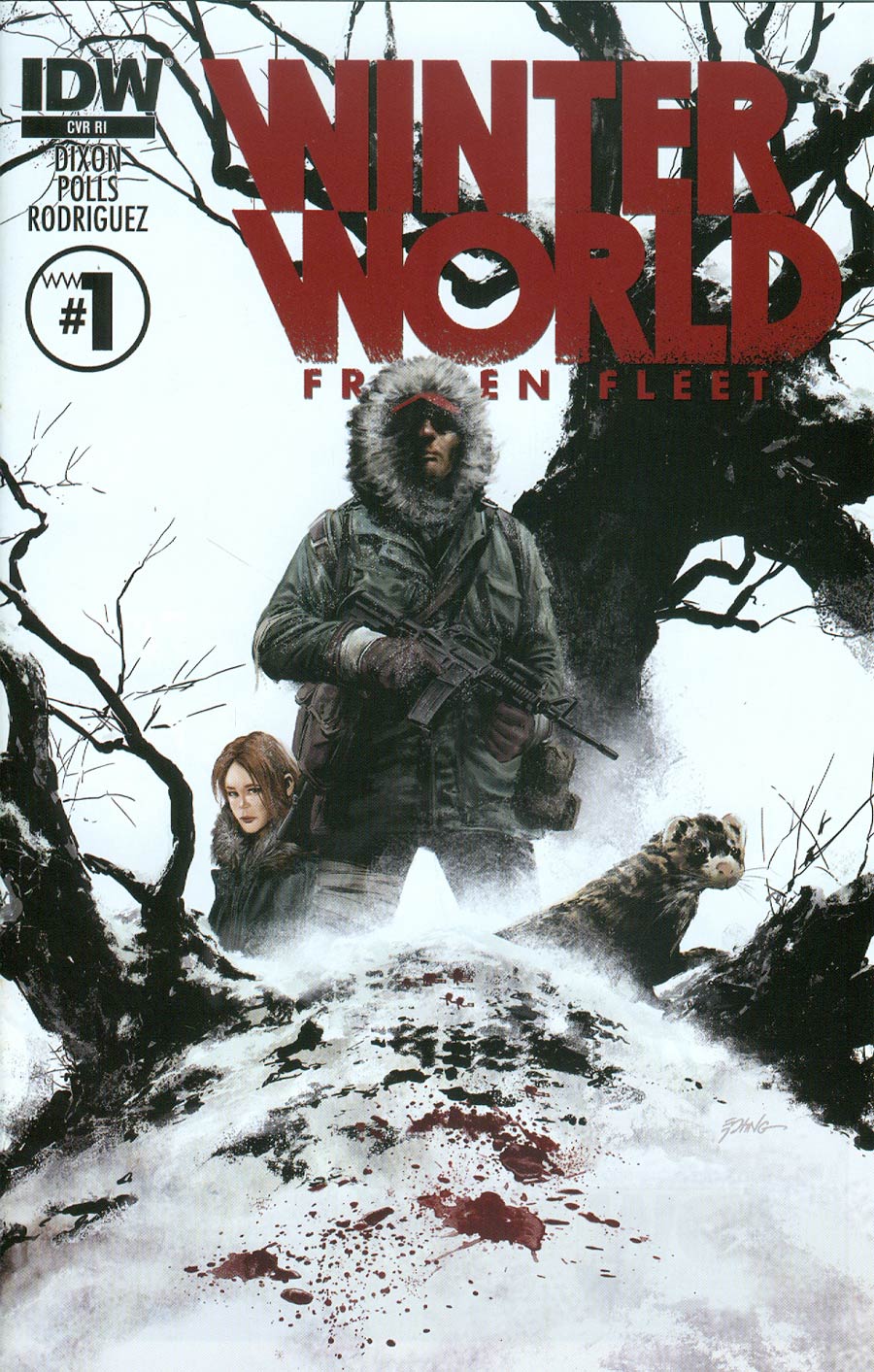 Winterworld Frozen Fleet #1 Cover C Incentive Steve Epting Variant Cover