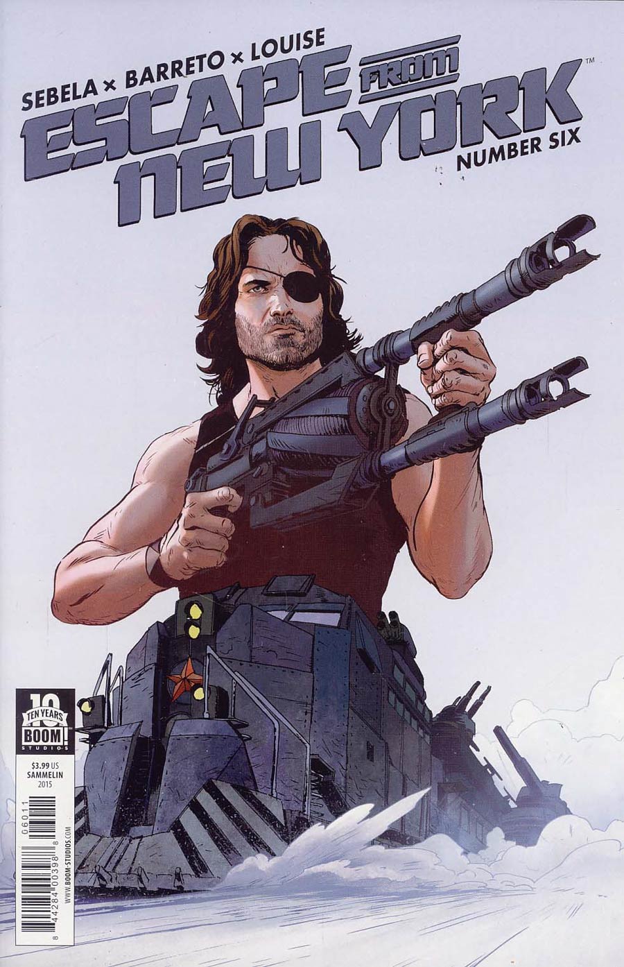 Escape From New York #6 Cover B Regular Robert Sammelin Cover