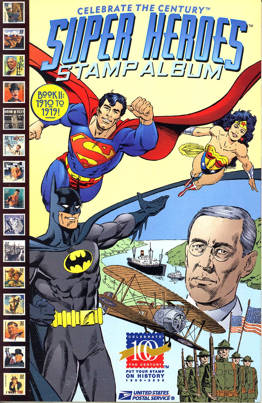DC Super Heroes Stamp Album #2