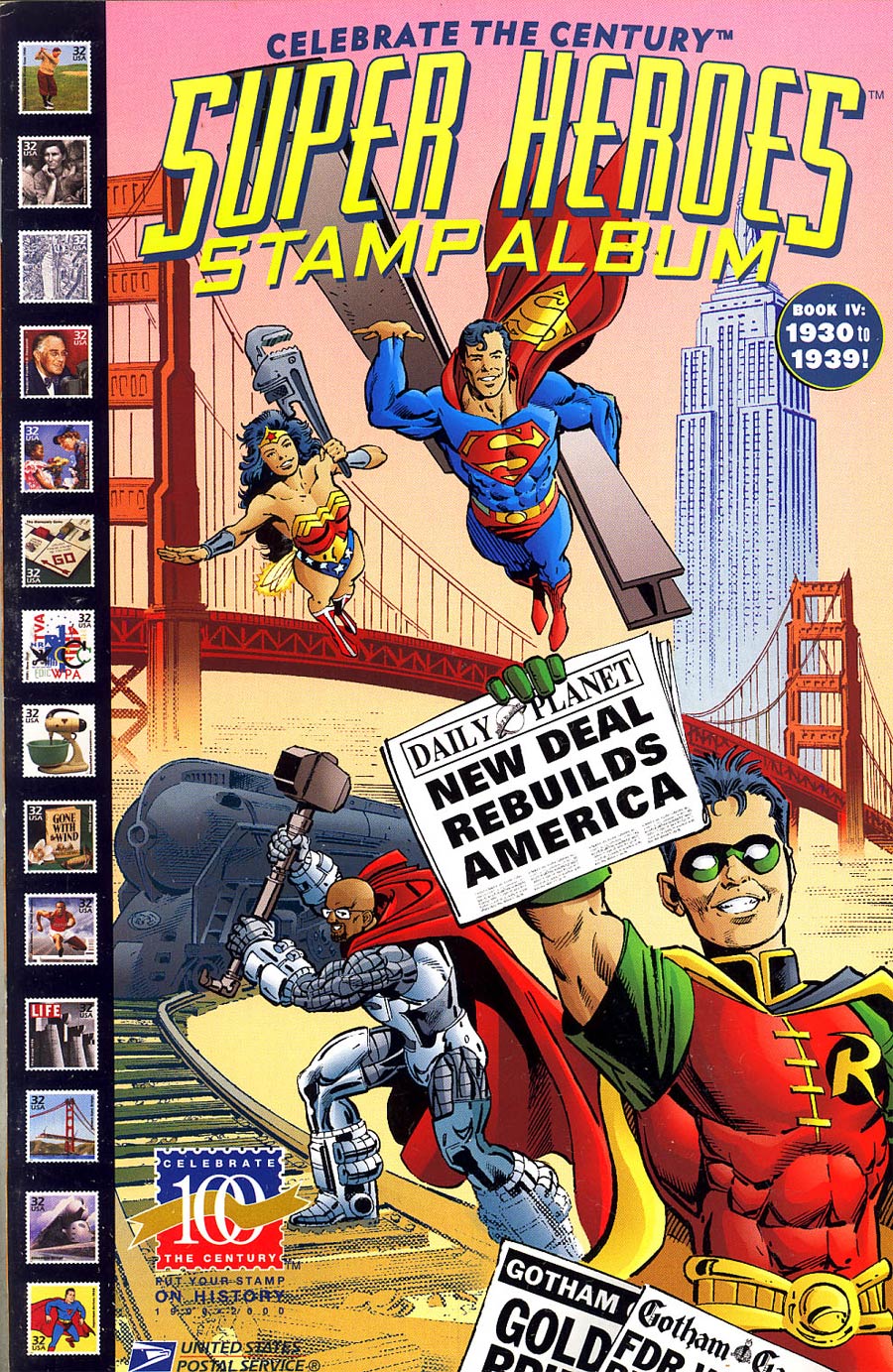 DC Super Heroes Stamp Album #4