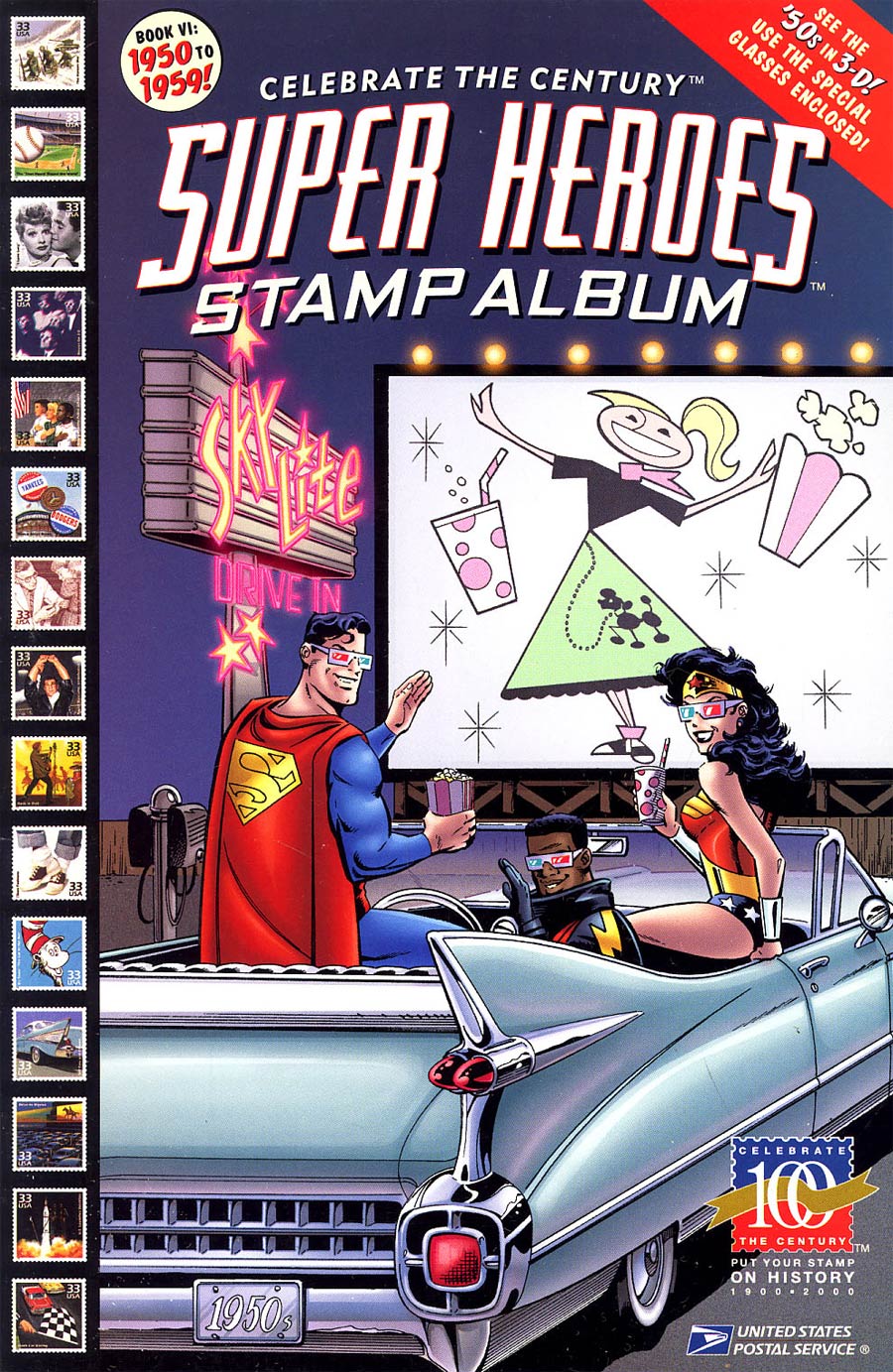 DC Super Heroes Stamp Album #6