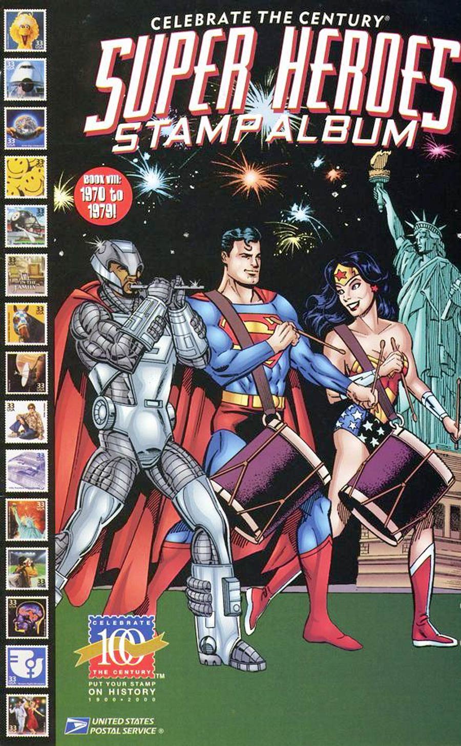 DC Super Heroes Stamp Album #8