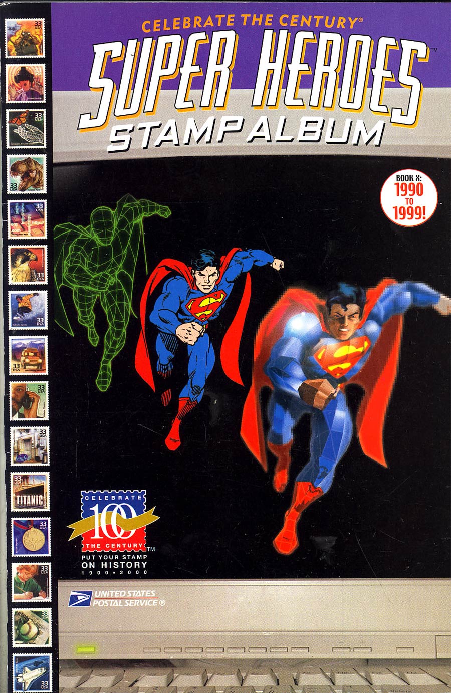 DC Super Heroes Stamp Album #10
