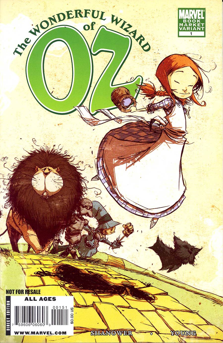 Wonderful Wizard Of Oz #1 Book Market Variant