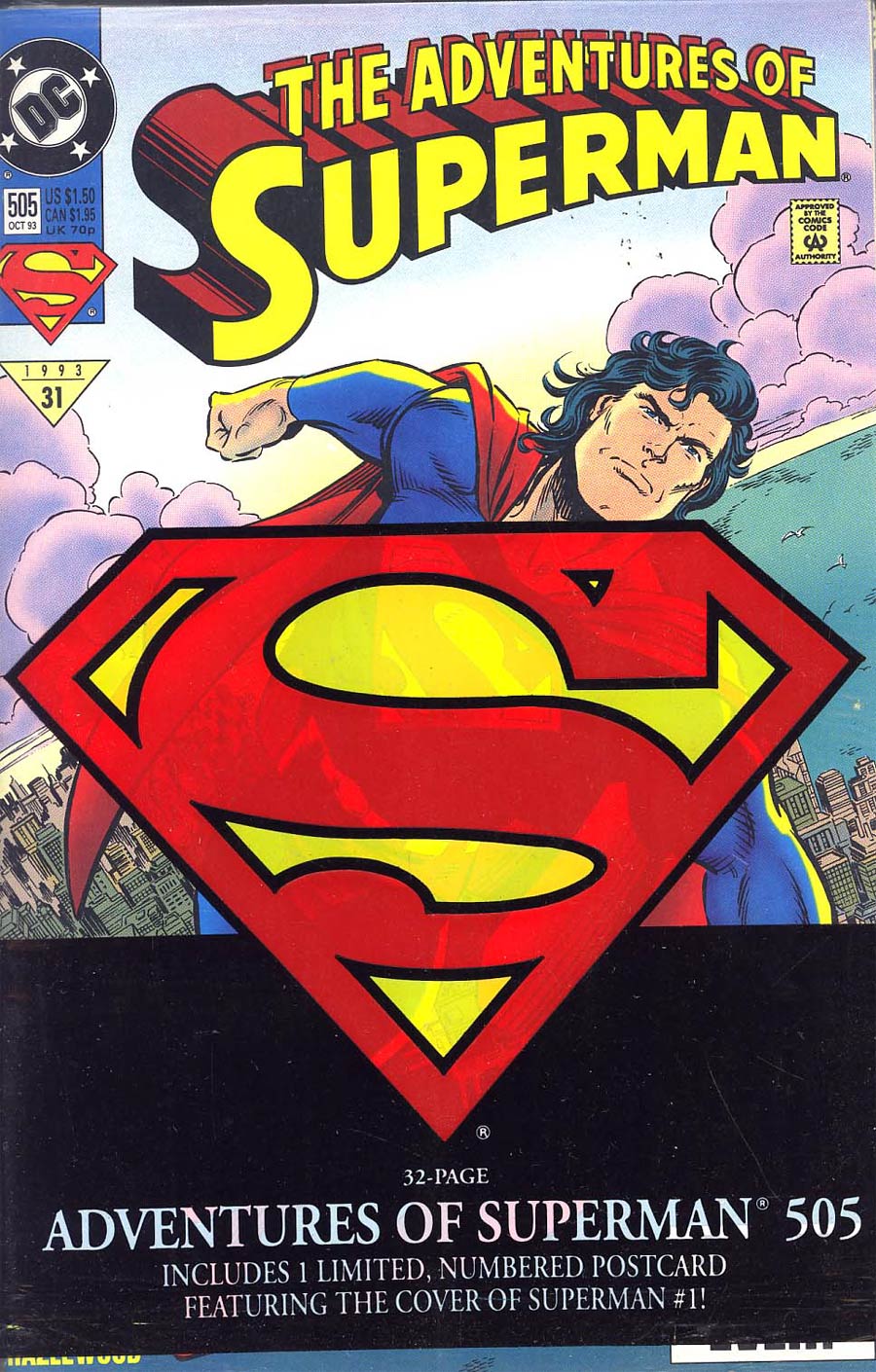 Adventures Of Superman #505 Cover C Polybagged