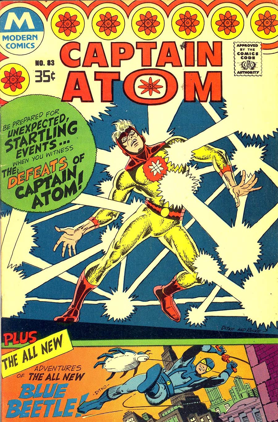 Captain Atom #83 Cover B Modern Comics Reprint Edition