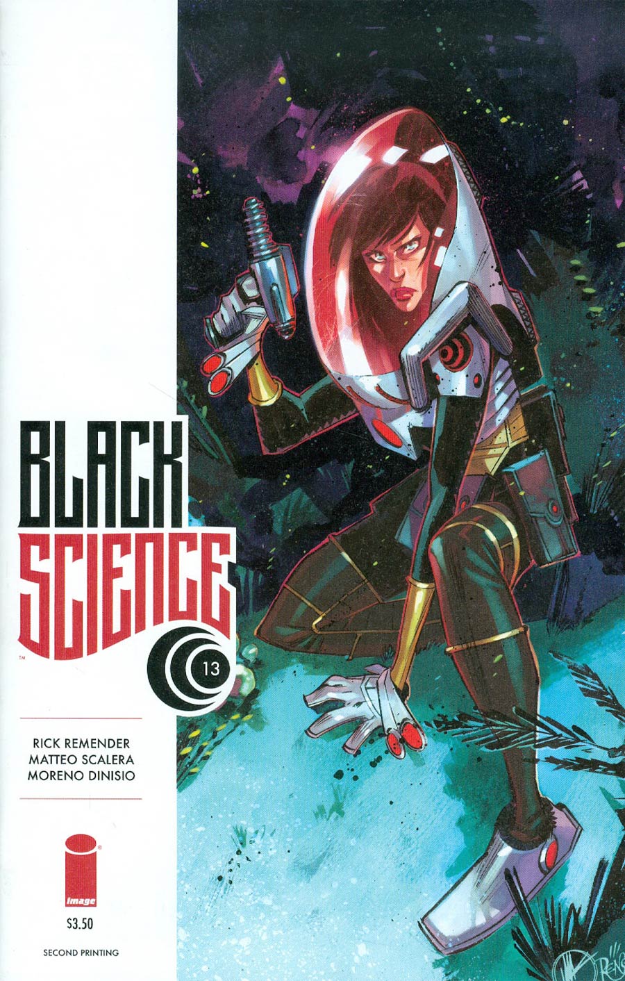 Black Science #13 Cover B 2nd Ptg Variant Cover