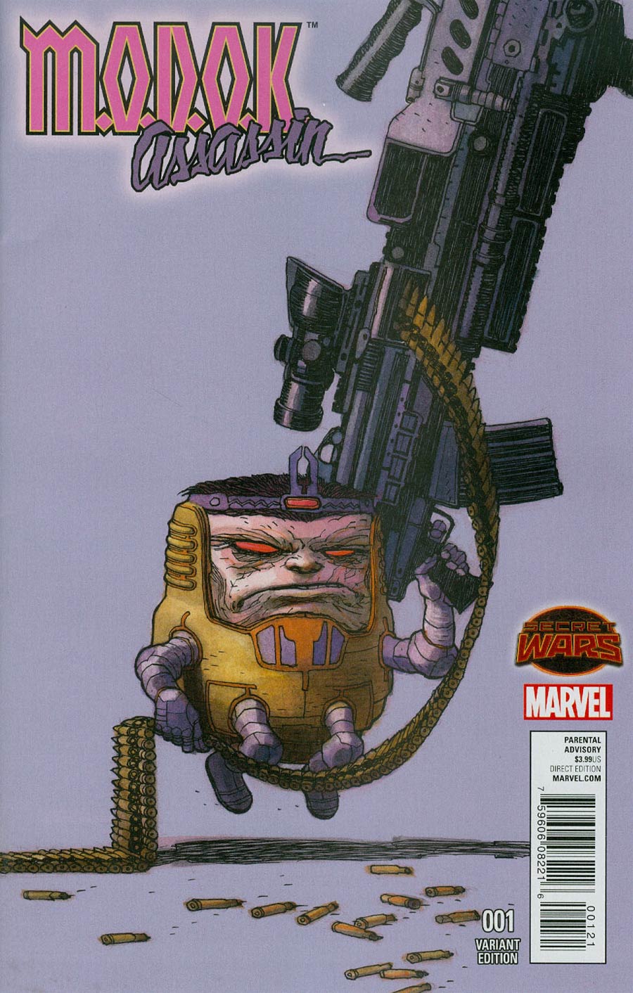 MODOK Assassin #1 Cover B Incentive Variant Cover (Secret Wars Warzones Tie-In)