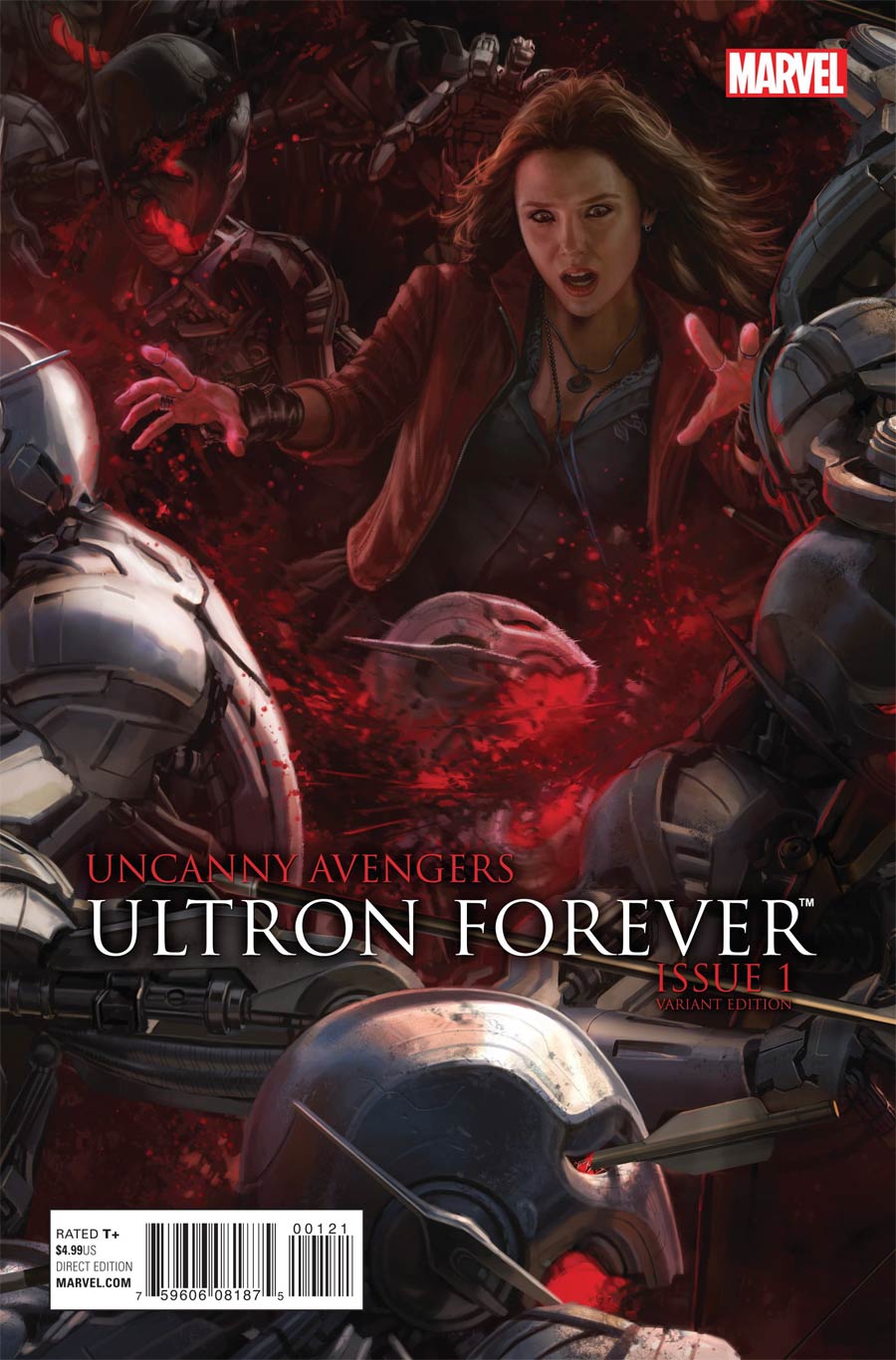 Uncanny Avengers Ultron Forever #1 Cover C Avengers Age Of Ultron Movie Connecting H Variant Cover (Ultron Forever Part 3)