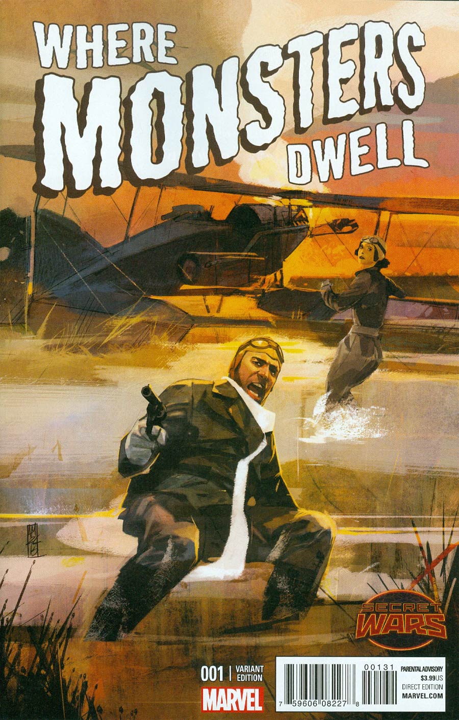 Where Monsters Dwell Vol 2 #1 Cover B Incentive Alex Maleev Variant Cover (Secret Wars Warzones Tie-In)